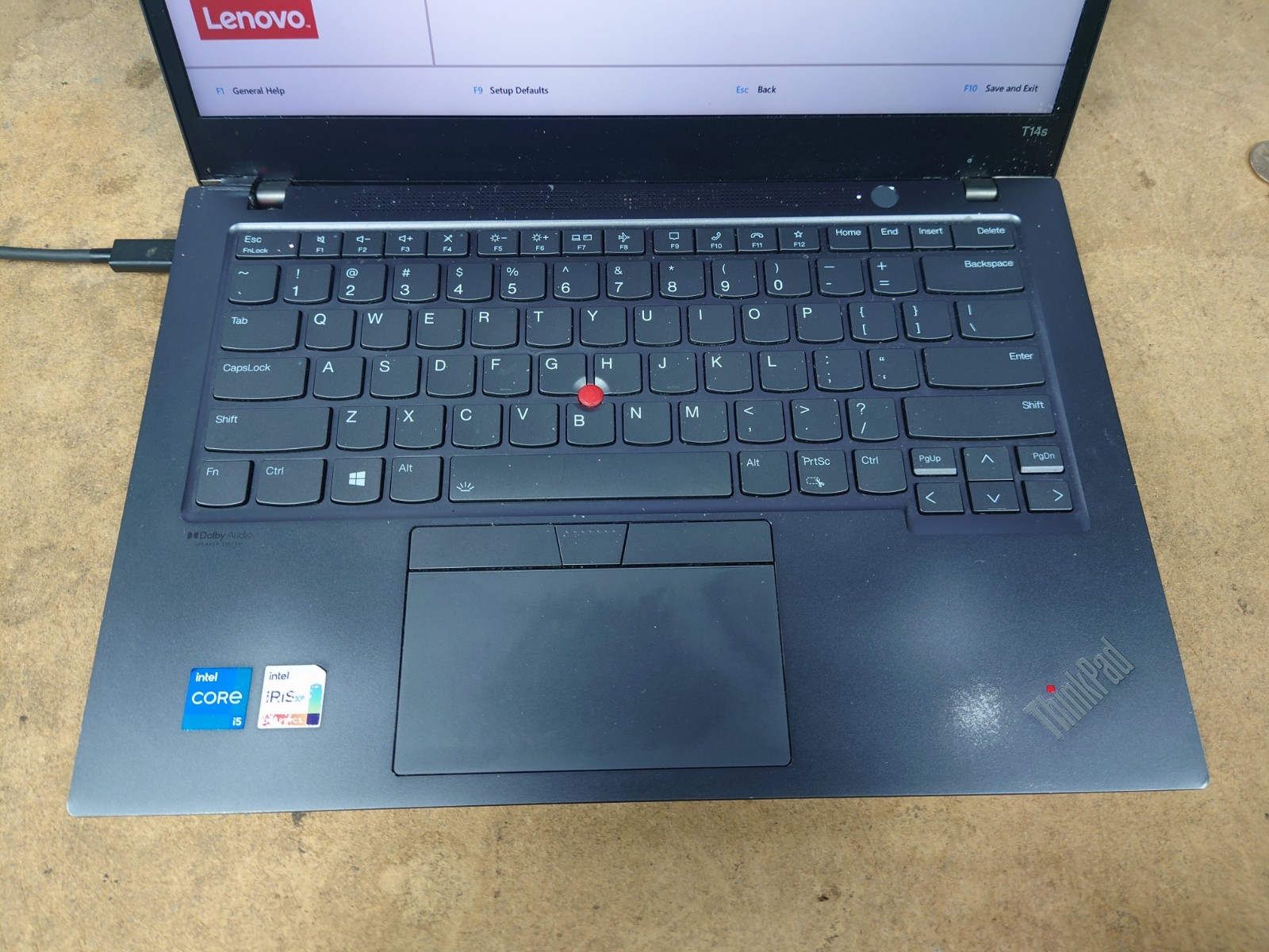 Lenovo ThinkPad T14s Gen 2 14″ FHD Touch i5-1135G7 16GB RAM No OS/SSD