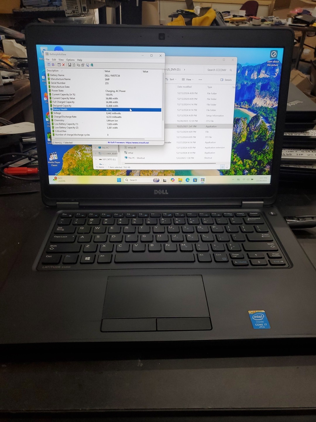 Dell Latitude E5450 – 14″ Laptop – Intel i7-5600U 8GB RAM 500GB SSD 102825-5
