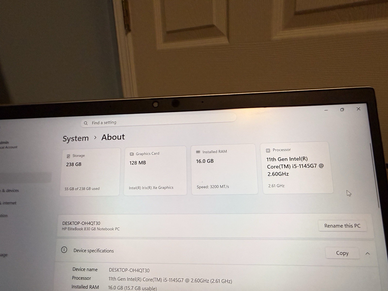 HP EliteBook 830 G8 Laptop