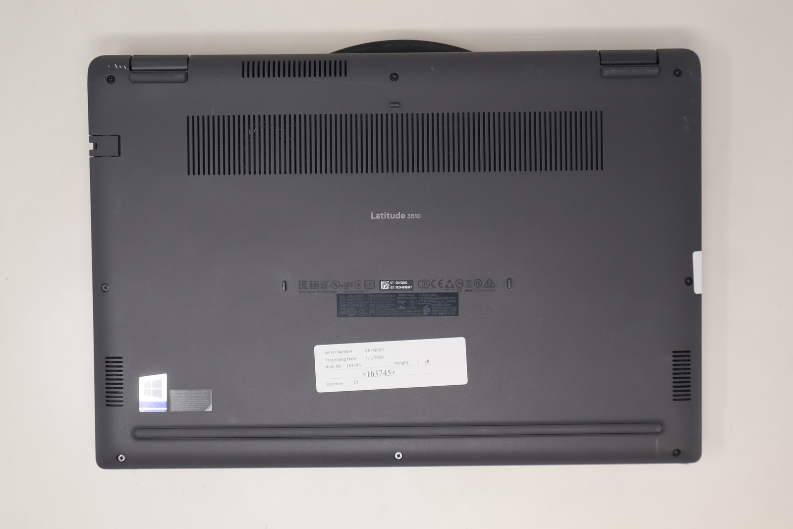 Dell Latitude 3510 Laptop 10th Gen Intel Core i5 8GB RAM 256GB SSD Win 11 Pro