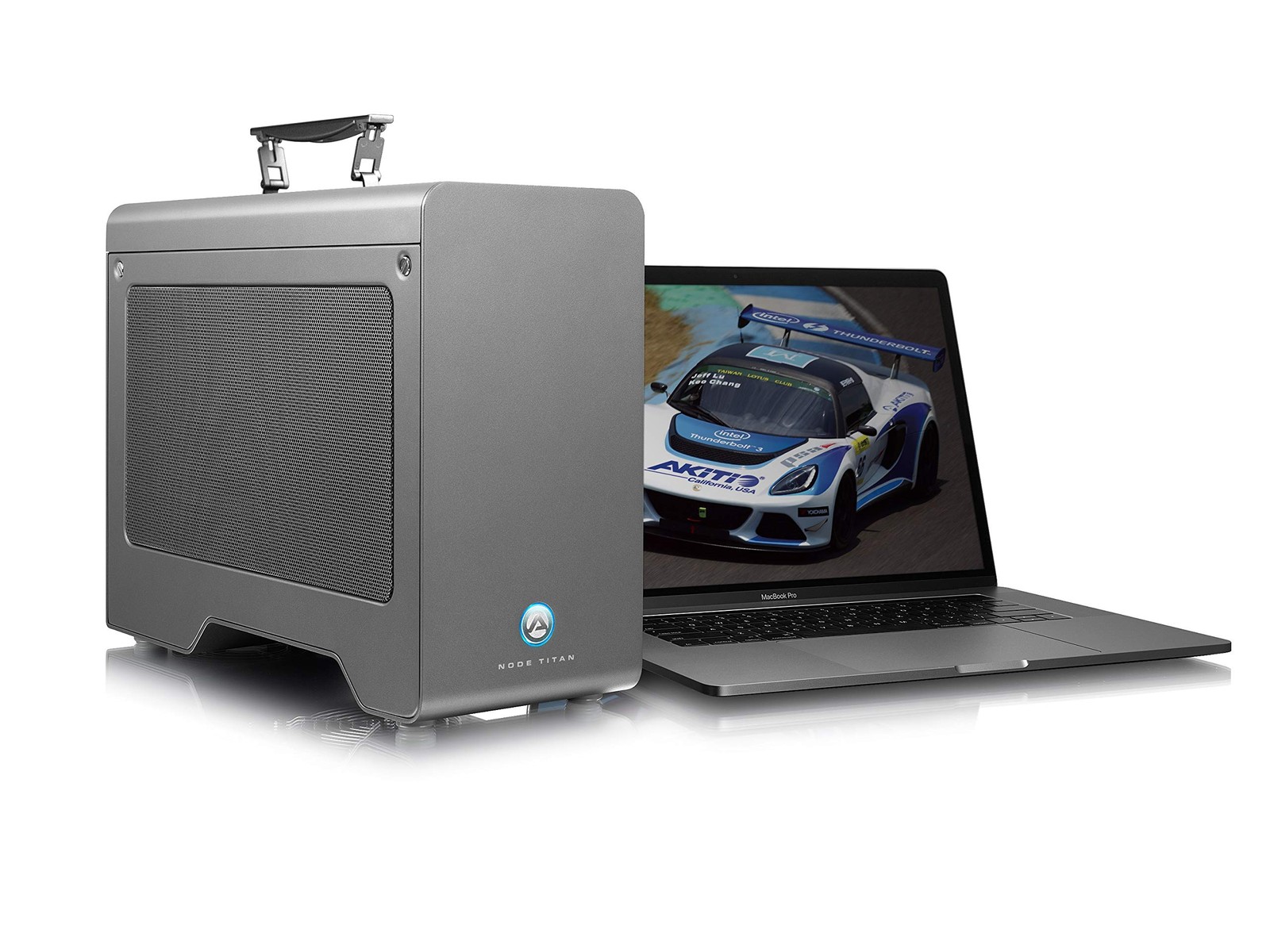AKiTiO Node Titan Thunderbolt 3 PCI Express External Expansion Box GPU w/Manual