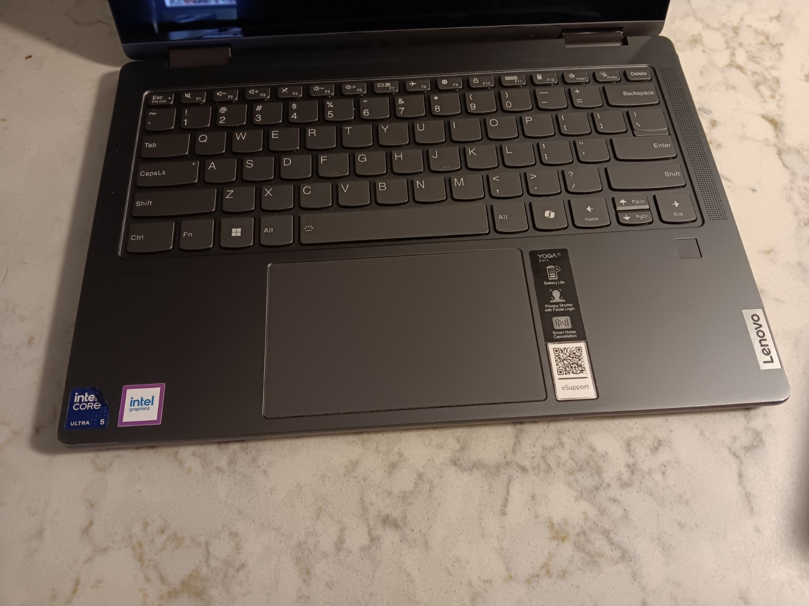 Lenovo Yoga 7 2-in-1 14IML9 14″ Ultra 5 125U 16GB No Power For Parts Or Repairs