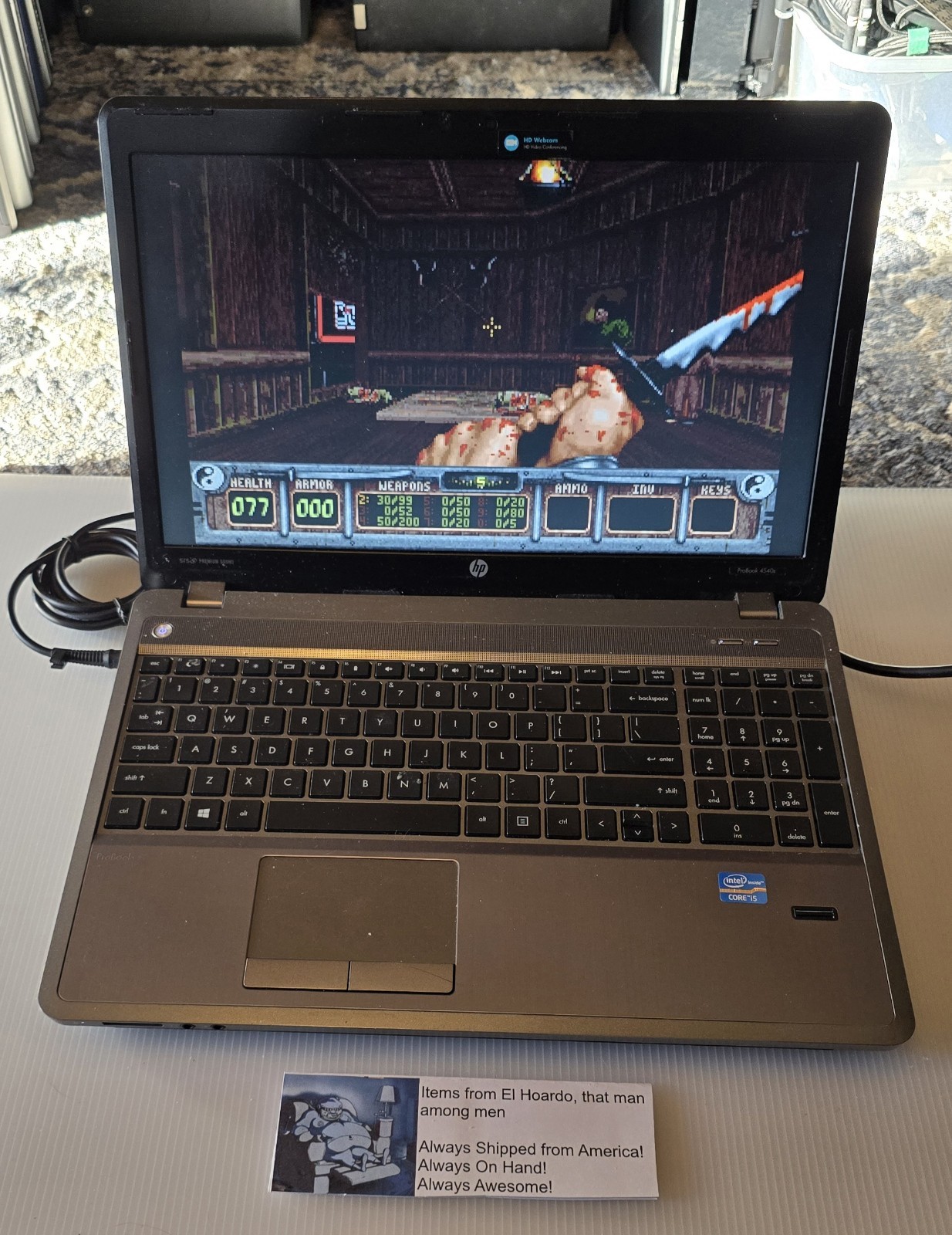 HP Probook 4540s Laptop i5-3210M 2.50Ghz 16GB RAM 500GB HDD WIN 10 PRO