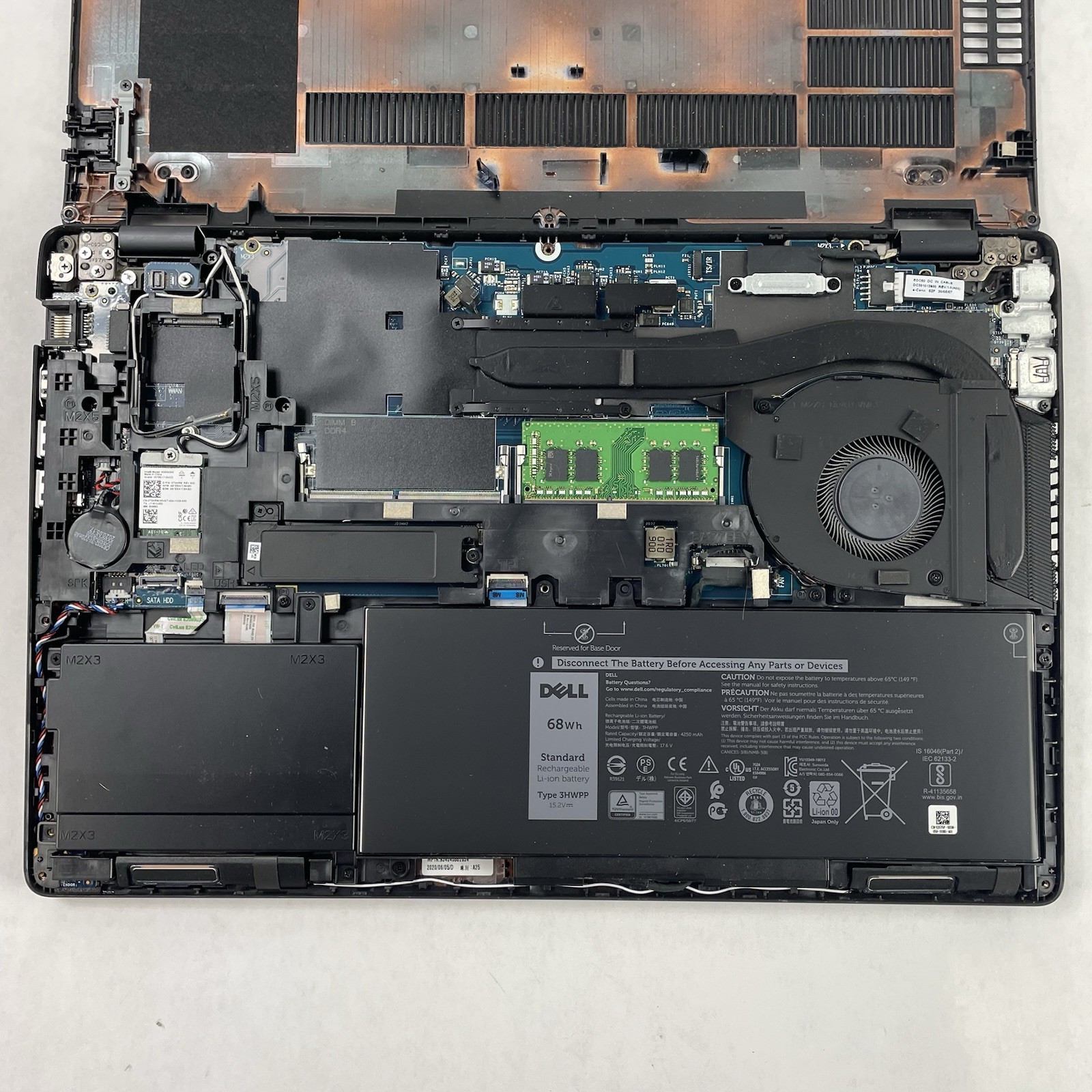 Dell Latitude 5501 15.6″ i5-9400H 2.50 GHz 8 GB RAM No SSD/OS/AC