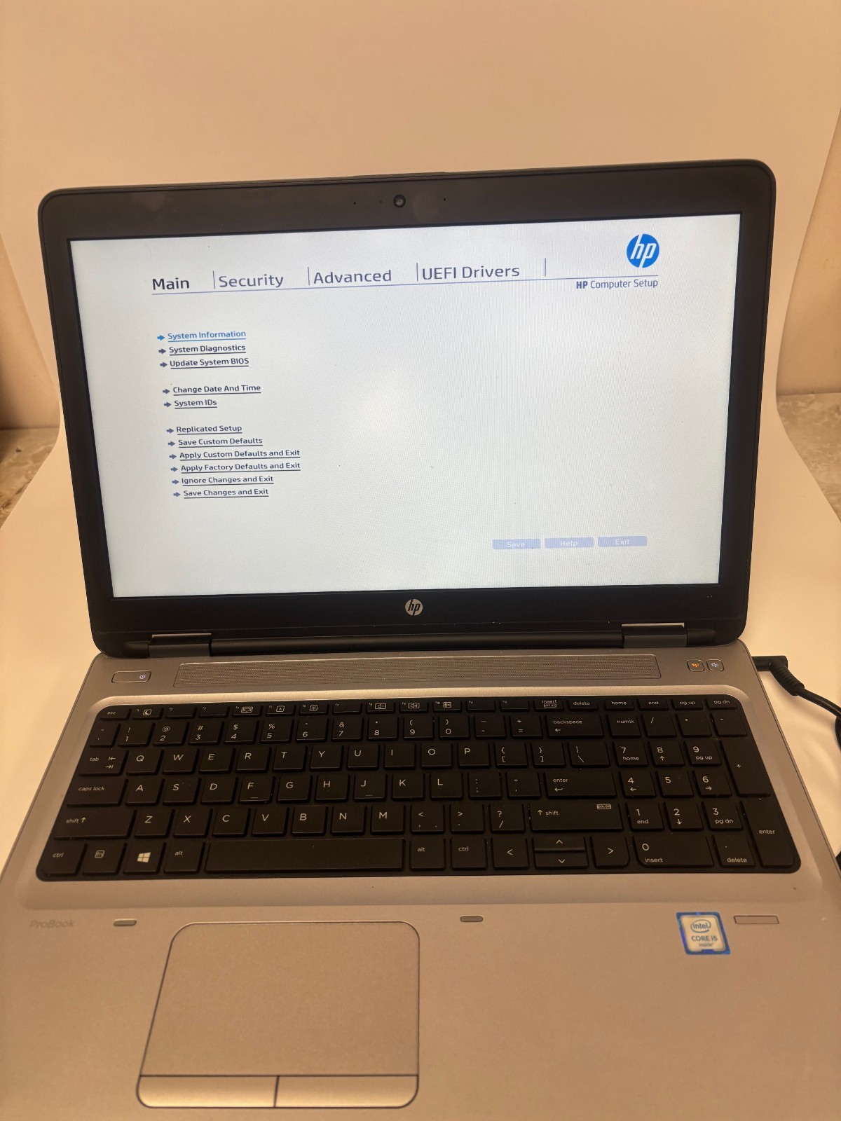 GENUINE HP Probook 650 G2 ✔ i5-6 8GB NO HDD/SSD, NO CHARGER