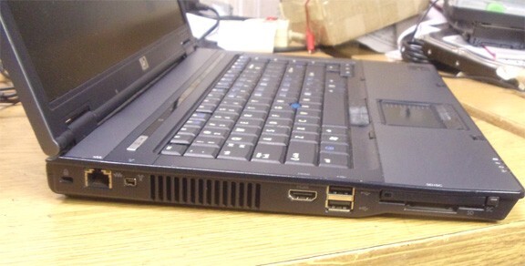 HP 8510P Laptop intel coreduo 2Ghz 4GB RAM, 500GB HDD, Win7 wireless MS office
