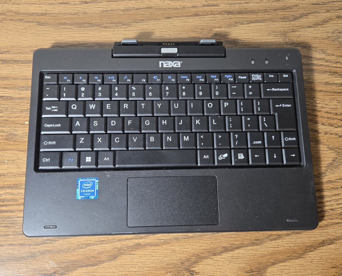 Naxa NID-1080 2-in-1 Detachable 10.1″ Core Tablet w Win 11 – **KEYBOARD ONLY**