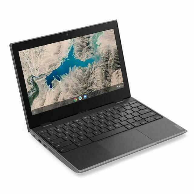 Lenovo 100e 11.6″ HD 4GB, 32GB SSD Chromebook – Black