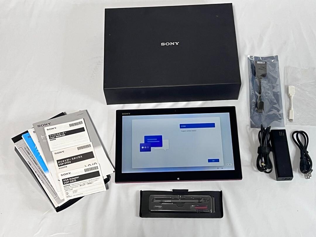 VAIO Duo 13 SVD1321A1J SSD:256GB RAM:8GB intel Core i7 Windowa11