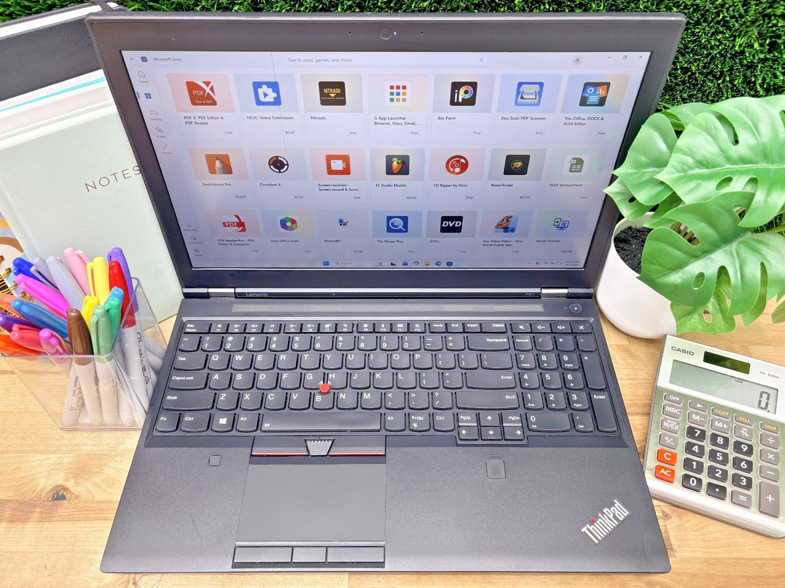 Lenovo Thinkpad P51 Intel i7-7750H 2.60GHz 32GB RAM 256GB SSD Windows 11 Pro BL*