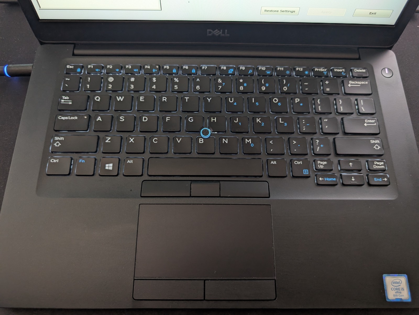Dell Latitude 7490 Intel i5-8350U 8GB RAM – No Storage/OS/AC Charger – As Is