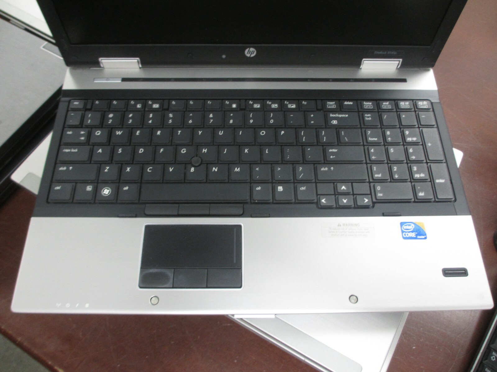 HP ELITEBOOK 8540P i5 M560 2.67GHz 8GB 160GB DVD-RW Laptop w/ AC [NO WEBCAM/OS]