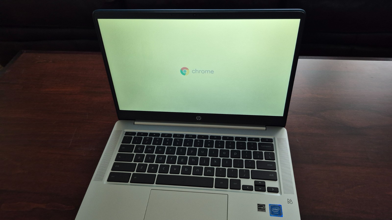 HP Chromebook 14a-na0011ds 14 Inches HD Touchscreen Laptop – Forest Teal 3P510UA