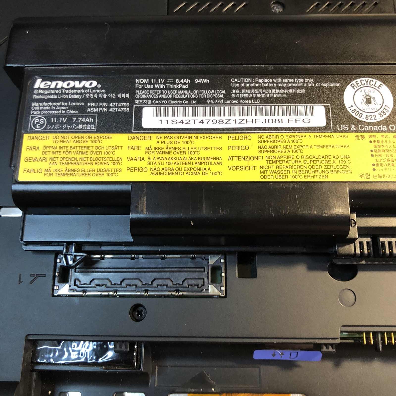 Lenovo Thinkpad T410 Laptop Fedora Linux Core i5 2.4GHz 6gb Ram 465gb HDD