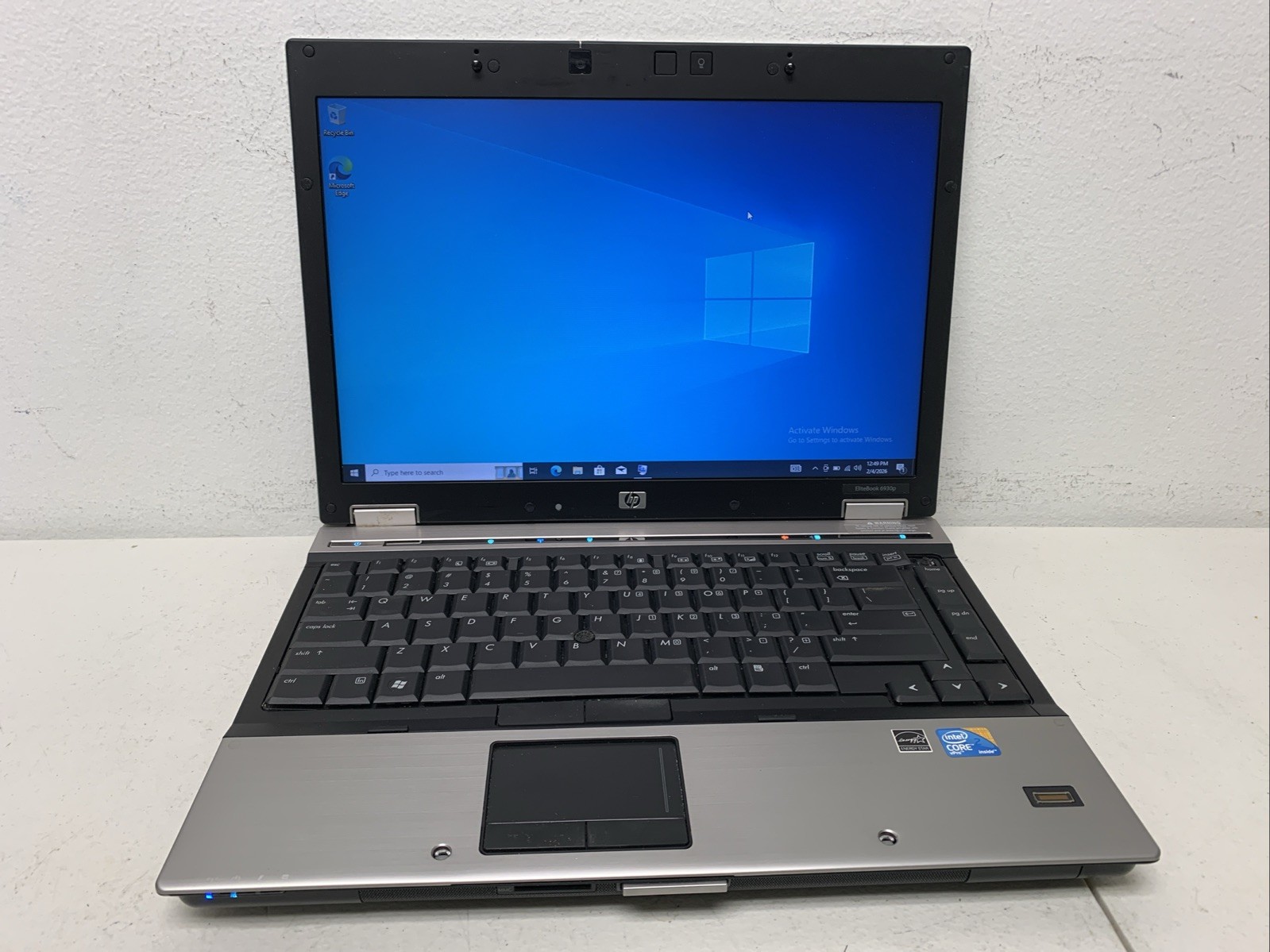HP Elitebook 6930p 15.6″ Intel C2D P8700 2,53ghz 8GB 250GB WIN 10 PRO Read Desc