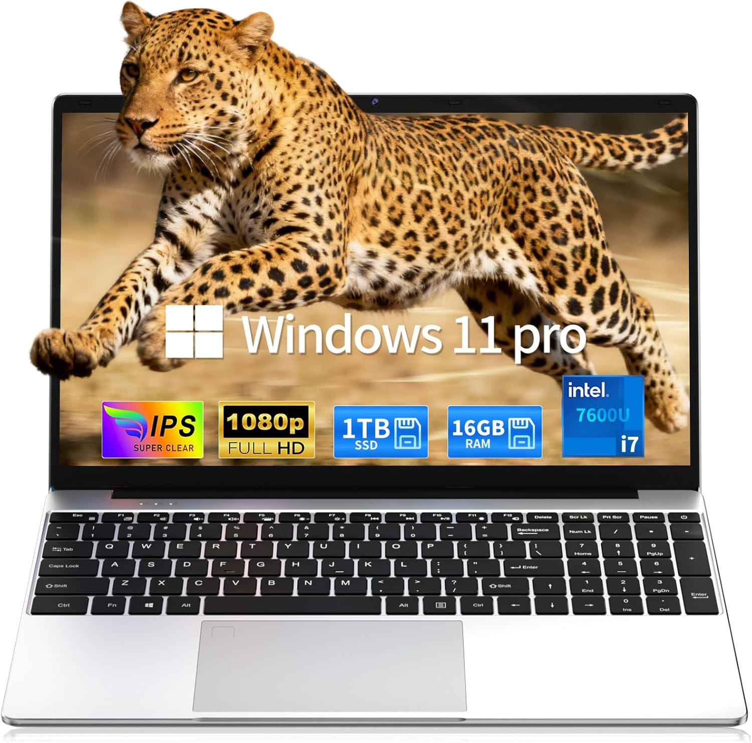 2026 15.6″ Traditional Laptop Computer, Core i7 7600U 3.9GHz, 16GB RAM 1TB SSD,