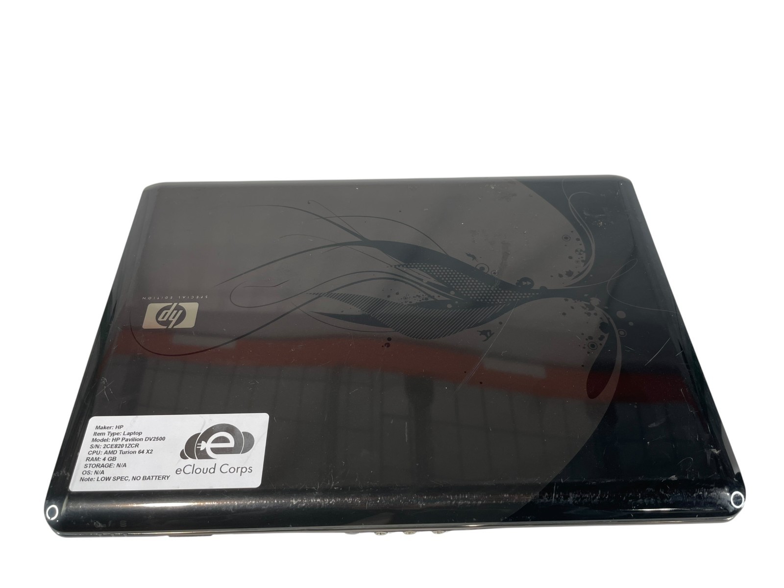 HP Pavilion DV2500 AMD Turion 64 X2 4GB