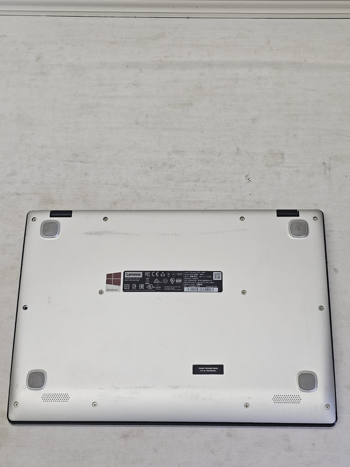 Lenovo IdeaPad 100S Laptop – Intel Celeron N3050 – 2GB RAM – 60GB SSD – Win 10