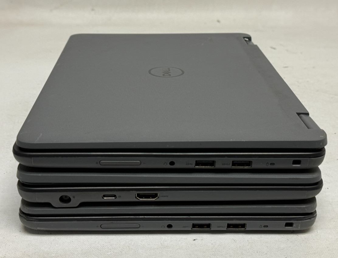Dell Latitude 3120 11.6″ (N6000 – 4GB/8GB – NO OS/HDD – FOR PARTS) – Lot of 3
