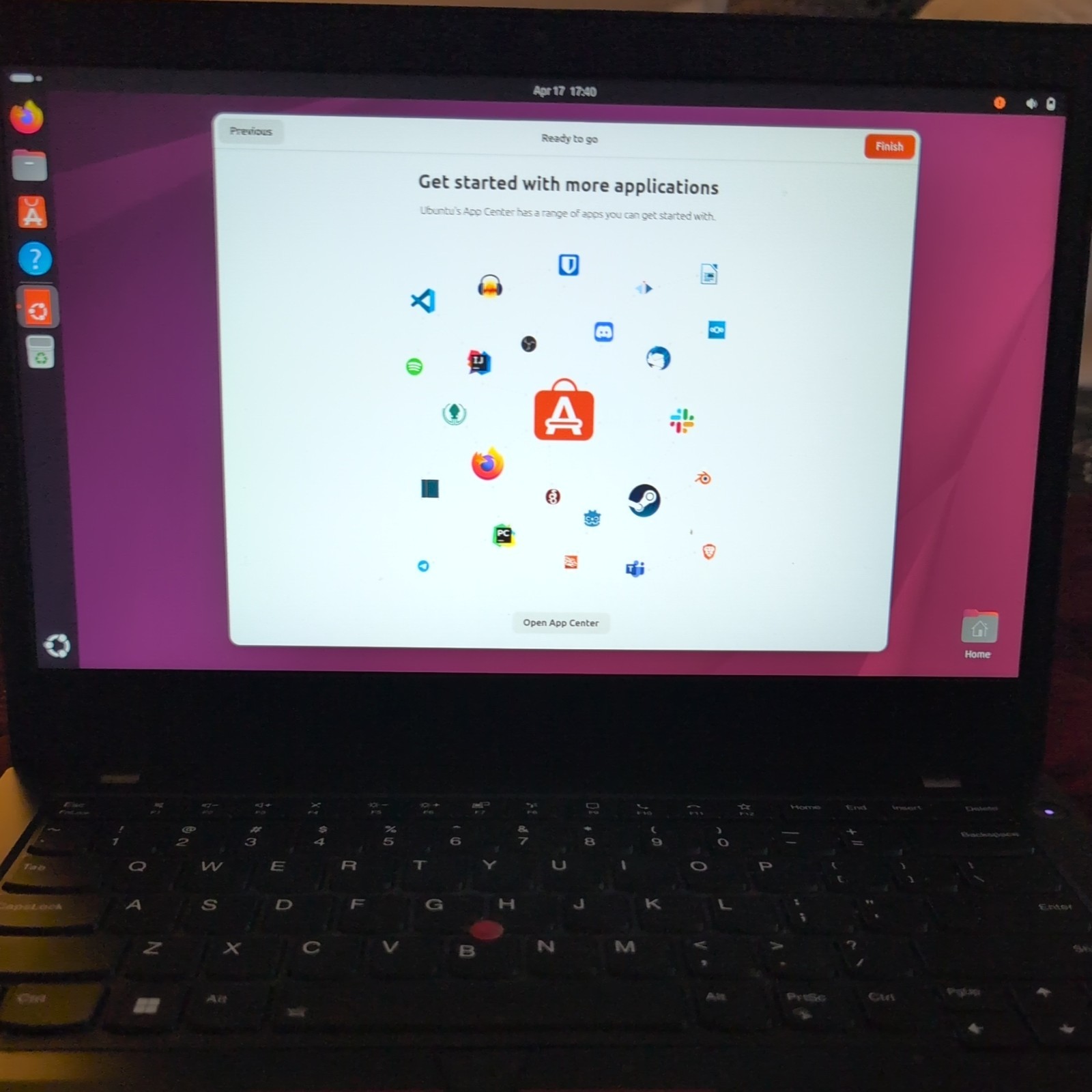 Lenovo ThinkPad L14 Gen 2 intel i7-1165G7 2.80GHz 16GB 256GB SSD Ubuntu OS