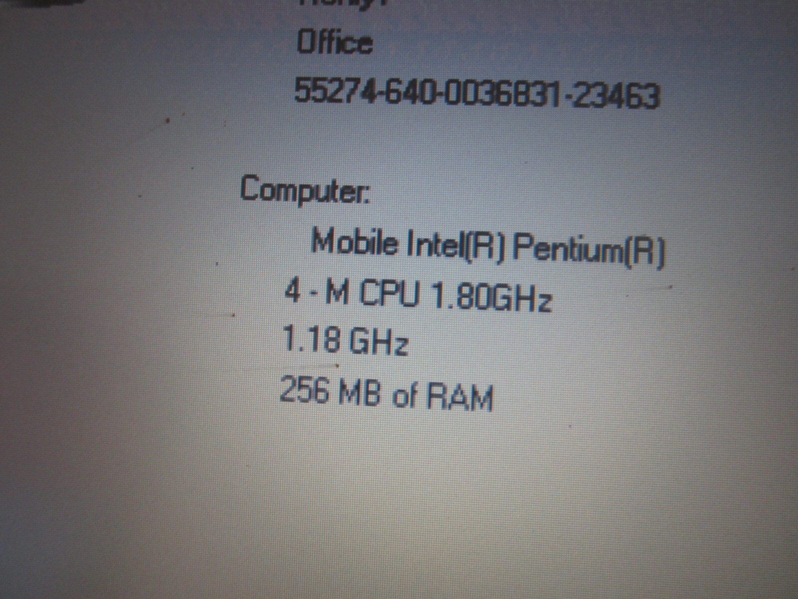 DELL INSPIRON 2650 LAPTOP 256MBRAM 30GBHD SCREEN INTACT BAD BATT NO CORD – PARTS