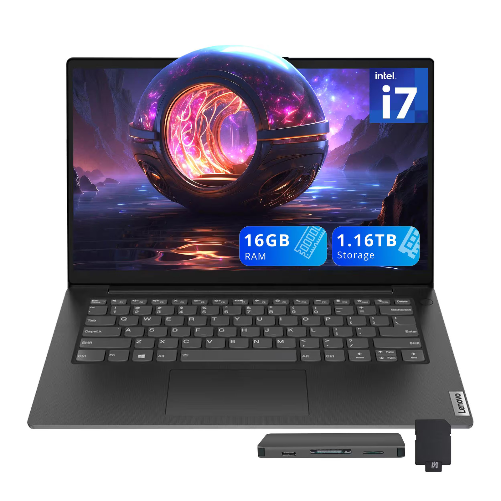 Lenovo – Upgraded – V14 14 in FHD Intel Core i7-13620H 16GB DDR4 RAM 1TB SSD