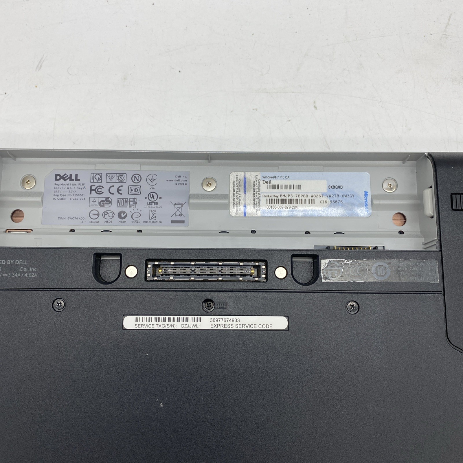 Dell Latitude E5520 i3-2430@2.26GHz | 8GB | NO HDD | NO OS | POWERS ON | Q2