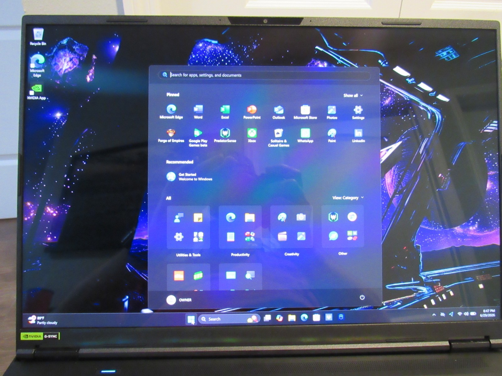 Acer Predator Helios Neo 16S AI Intel 275HX RTX 5070 TI 32GB 1TB 16″ OLED RECERT