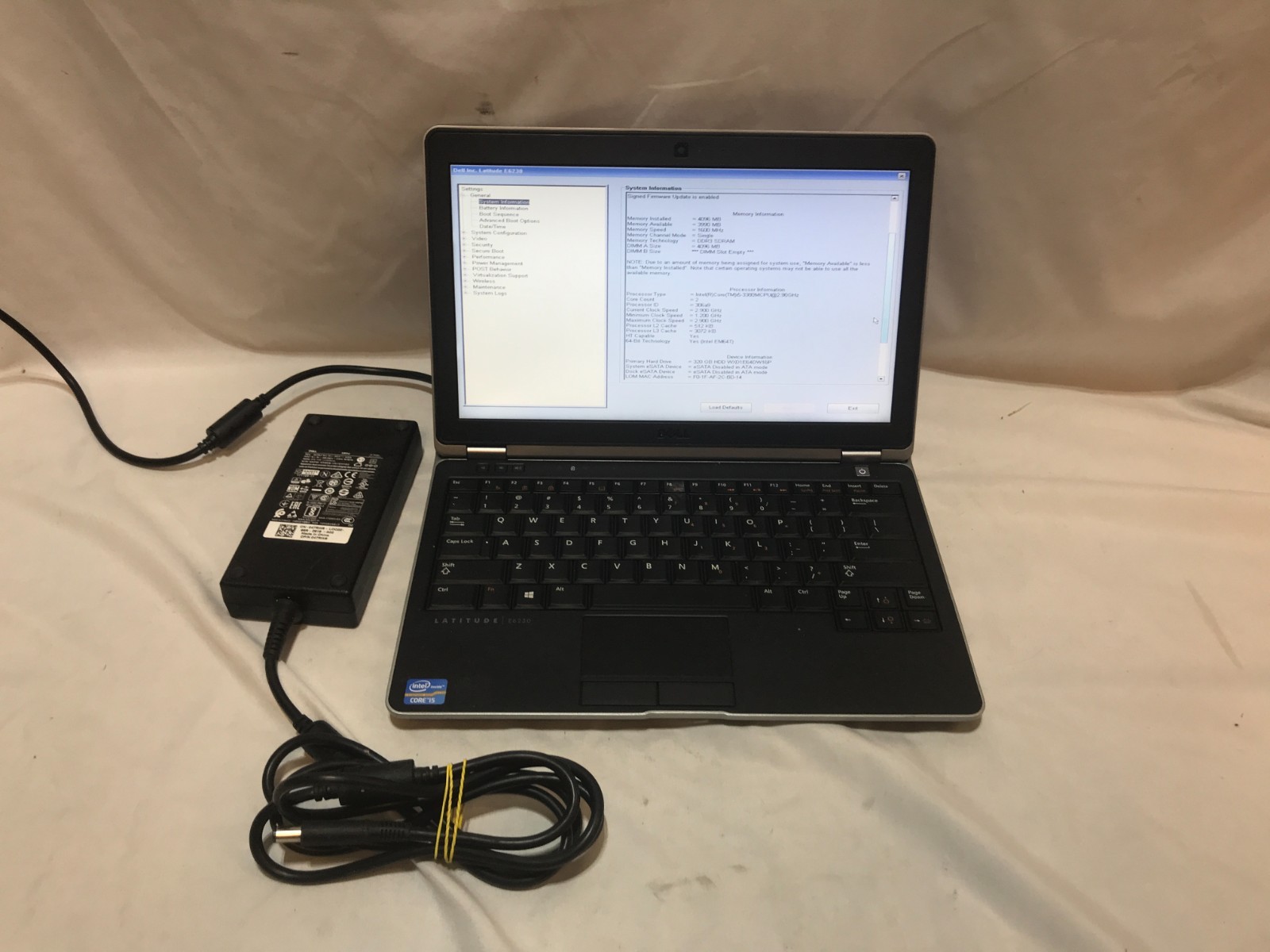 FAST Windows 7 Dell Latitude Laptop E6230 Intel Pentium i5 CPU / Charger / HDMI