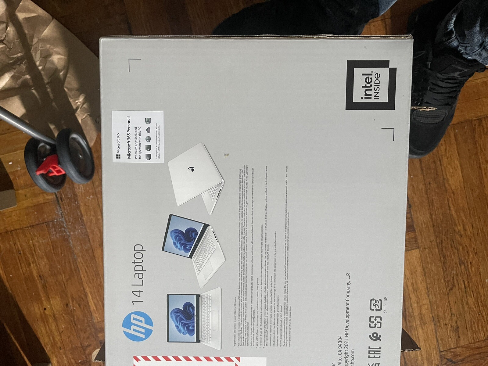HP 14DQ0052DX 14″ (64 GB, SSD, Intel Celeron N, 1.10 GHz, 4 GB) Laptop -…