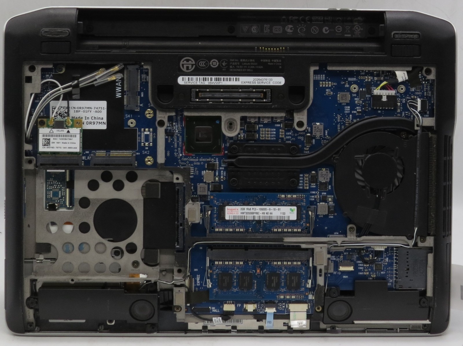 Dell Latitude E6220 _ i5-2520M @ 2.5 _ 4GB DDR3 RAM _ No SSD / OS _ w/ AC