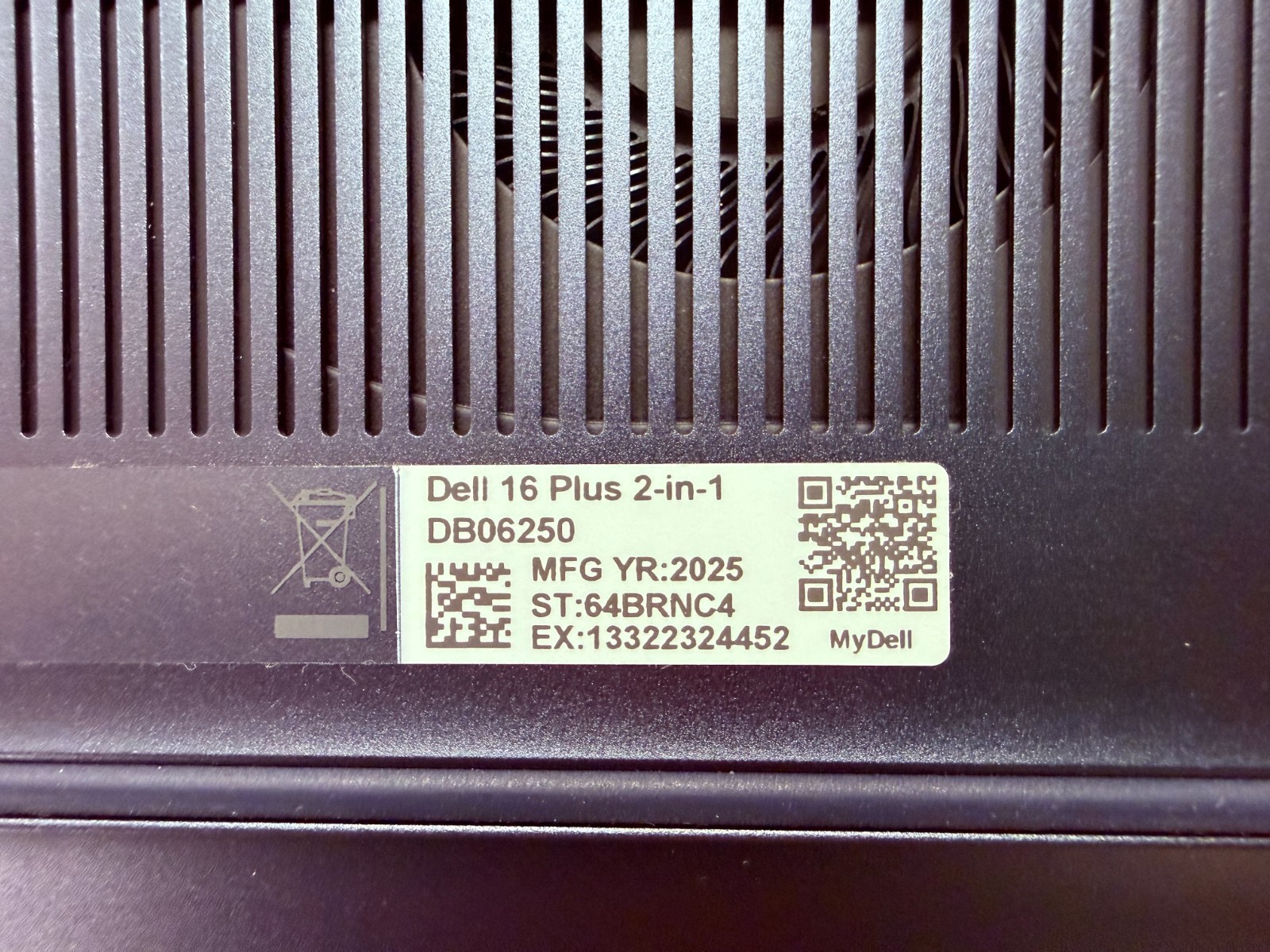 Dell 16 Plus 2-in-1 (DB06250) – Intel Core Ultra 9 288V – 32GB Ram – 1TB SSD