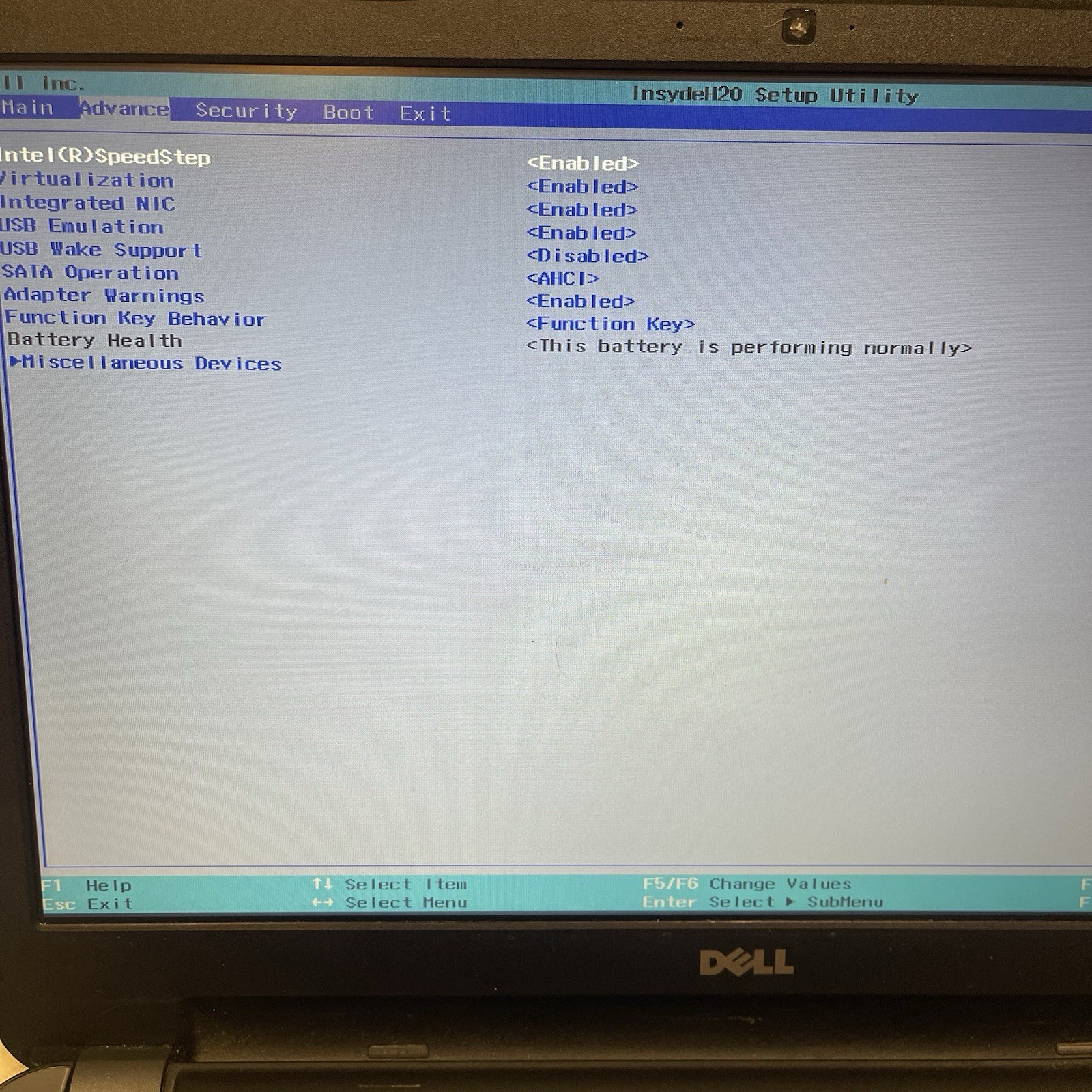 Dell Latitude 3540| Intel Core i3-4030U| No Ram No HDD Tested Boots Bios