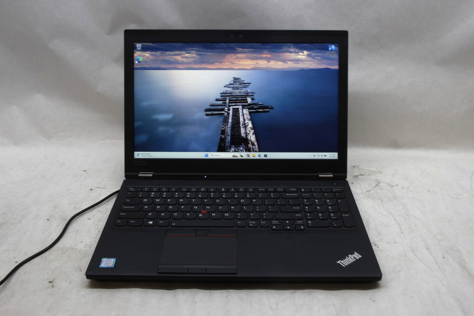 Lenovo TP P52 15.6″ Laptop i7-8750H 16 GB RAM 256 GB SSD Win 11 w/Charger