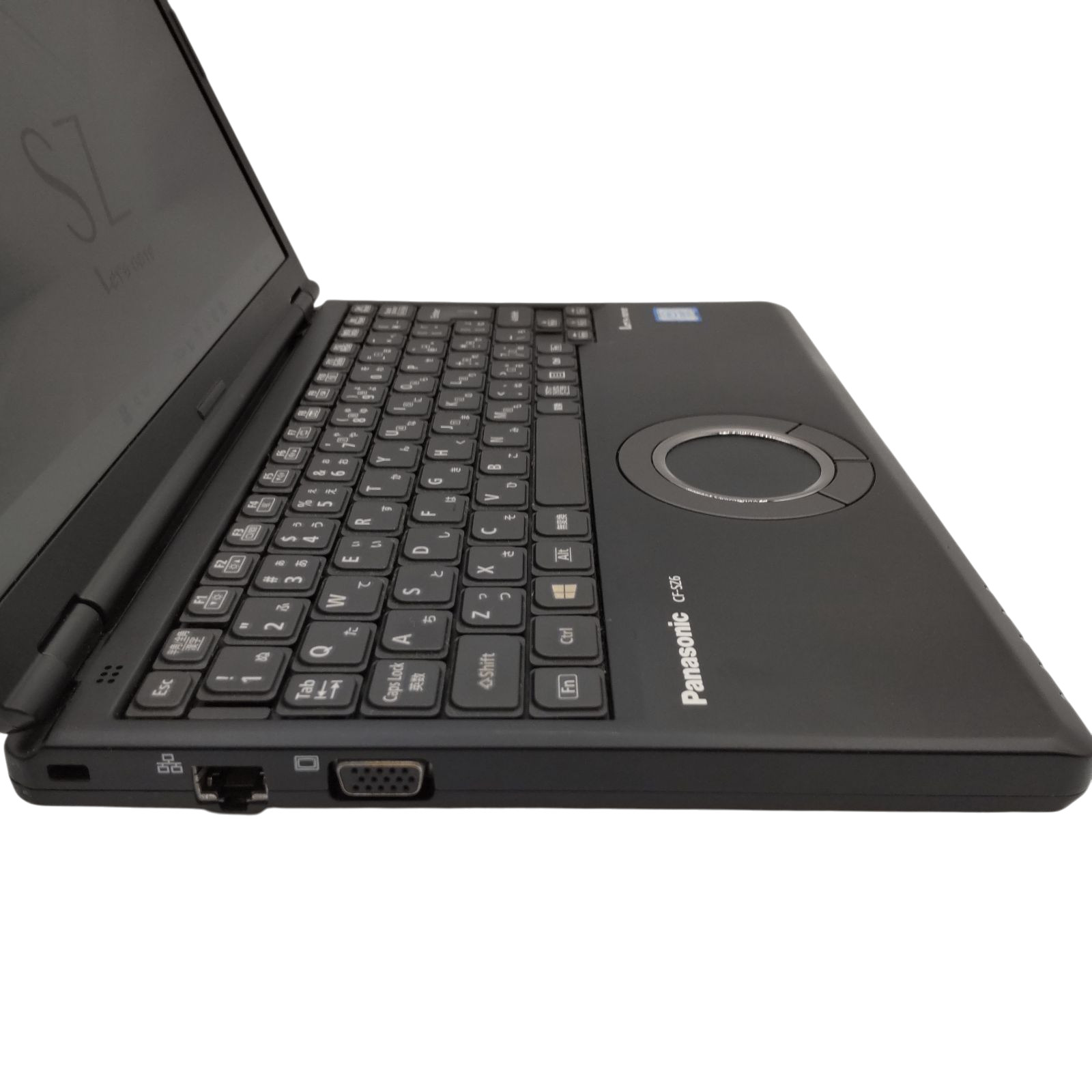 Panasonic Let’s Note CF-SZ6 i7-7500U 8GB 512GB SSD DVD 12.1 Win11 Pro Black Used