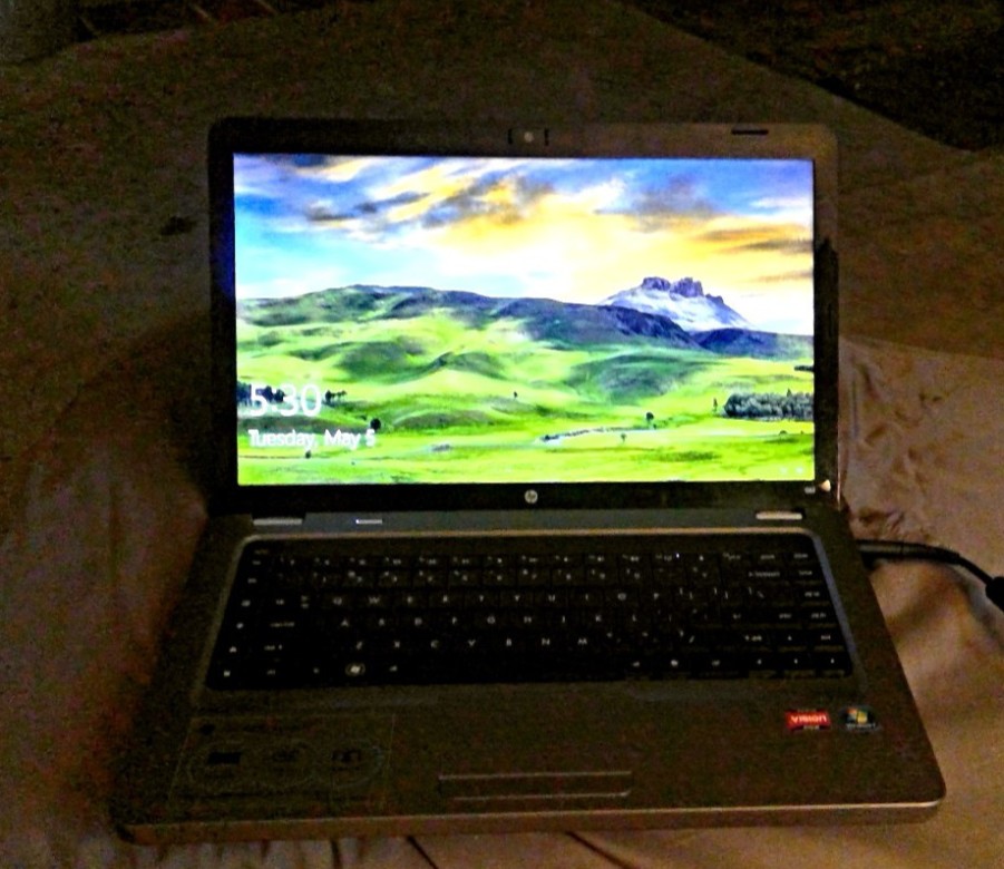 HP G62-435dx AMD Turion II P540 Dual-Core Processor 2.4 GHz 4GB NO HDD No Batt