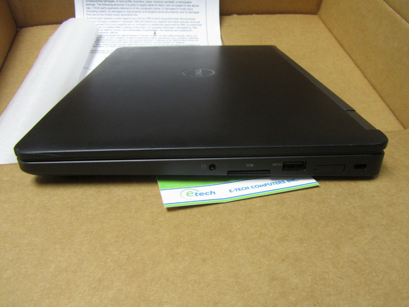 Dell Latitude E5270 i7-6600U 2.6GHz 8GB RAM 128GB SSD 12.5″ HD 1366×768 4G/LTE