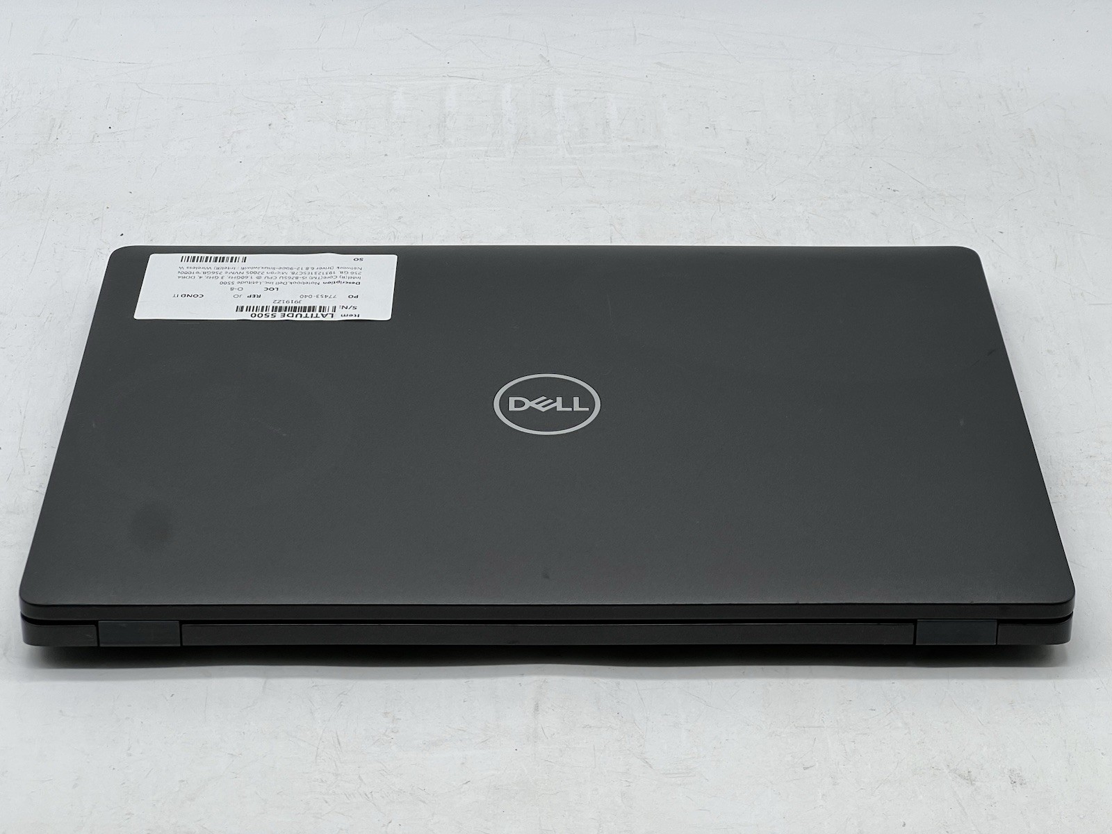 Dell Latitude 5500, i5-8265U, @ 1.60GHz, 8GB RAM, 256GB NVMe, No OS , w/Charger