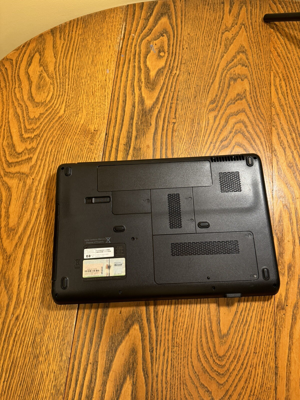 Compaq Presario CQ60-419WM, AMD Sempron @2.1GHz, 3GB RAM, No HDD/OS, Read