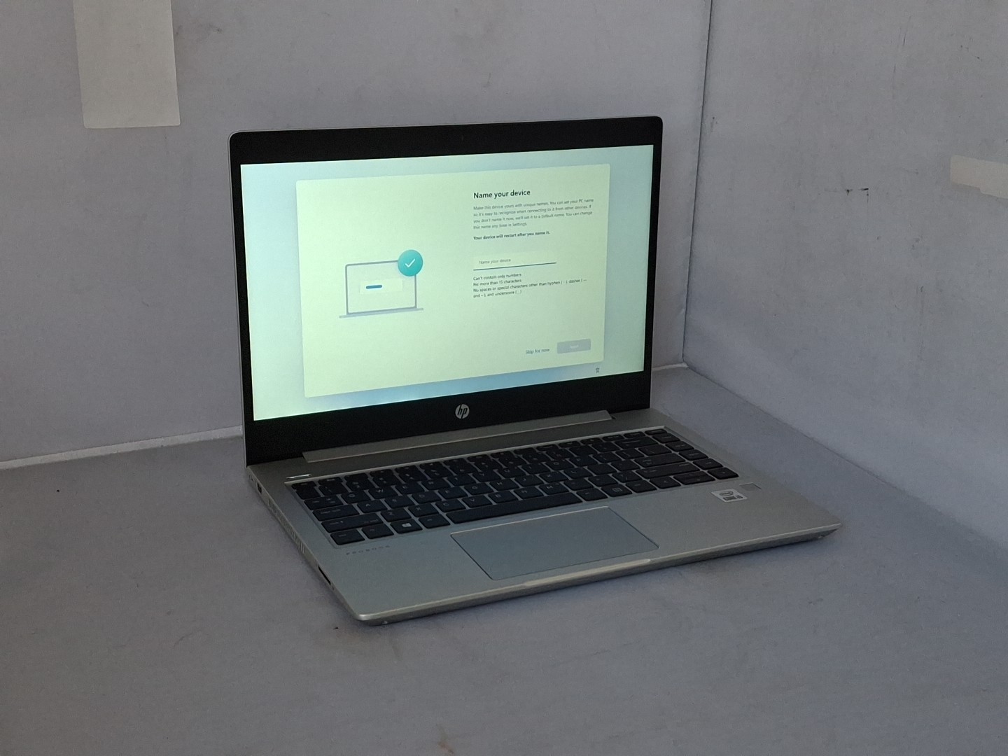 HP ProBook 440 G7 – i5-10210U – 256GB, 8GB – Windows 11, 14″ – Adapter included
