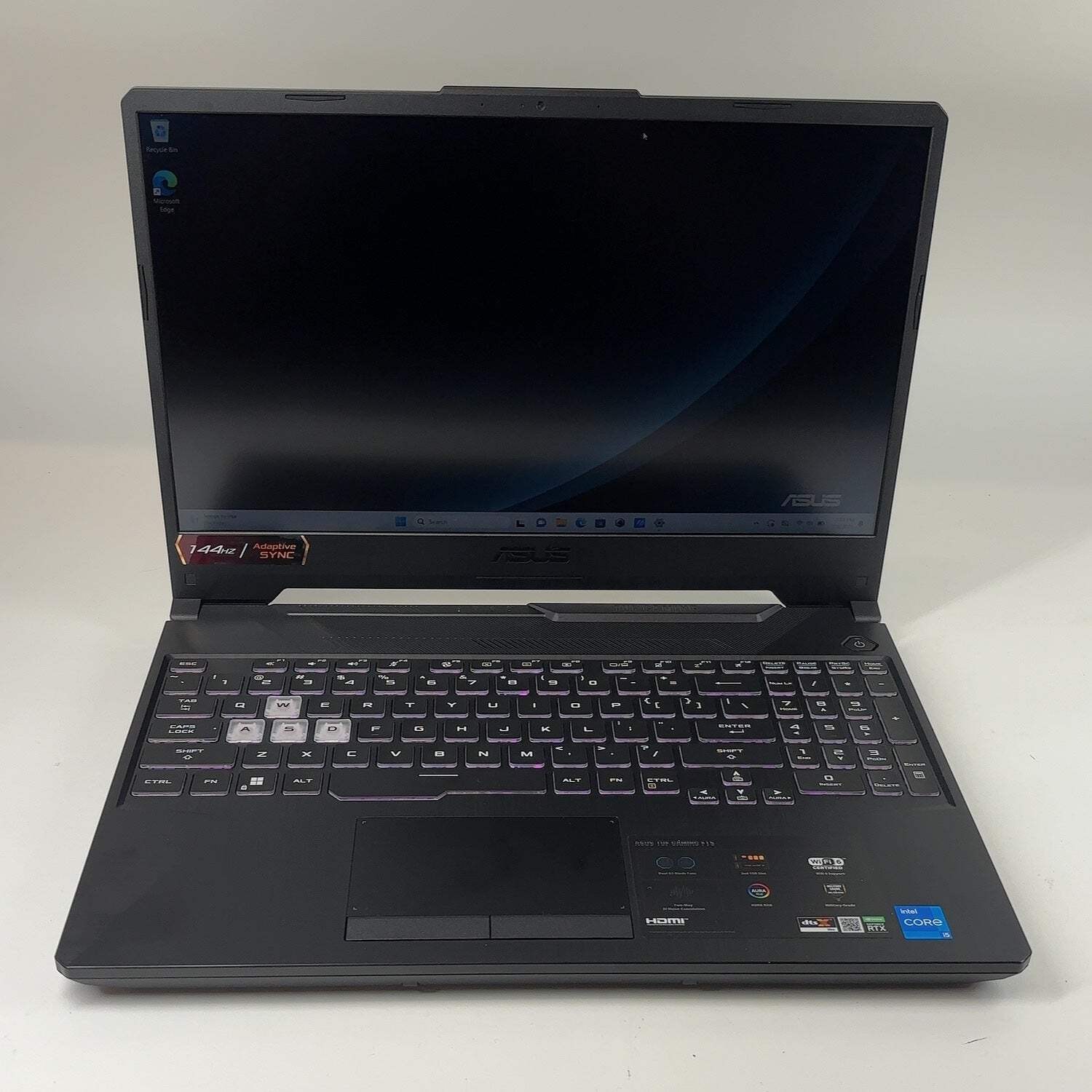 Asus TUF F15 FX506HC 15.6″ i5-11400H 2.7GHz 8GB RAM 512GB SSD GeForce RTX 3050