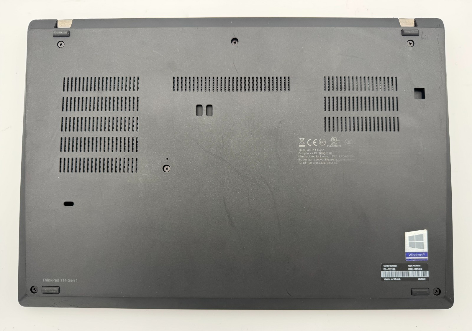 Lenovo ThinkPad T14 Gen 1 | Intel Core i5-10210U 1.60GHz | 8GB | 256GB NVME