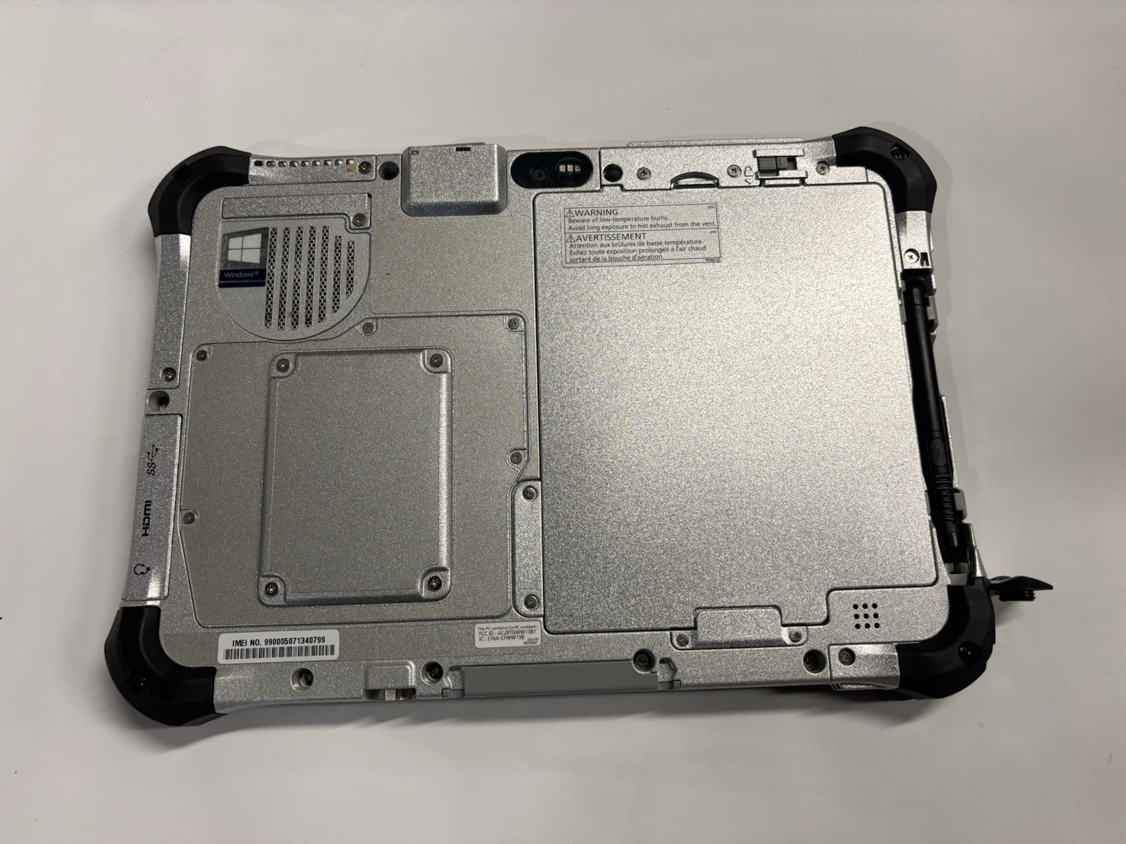 Panasonic Toughpad FZ-G1 MK5 i5-7300u 2.4GHz 8GB 256GB GPS 4G BarCode *Zero Hrs*