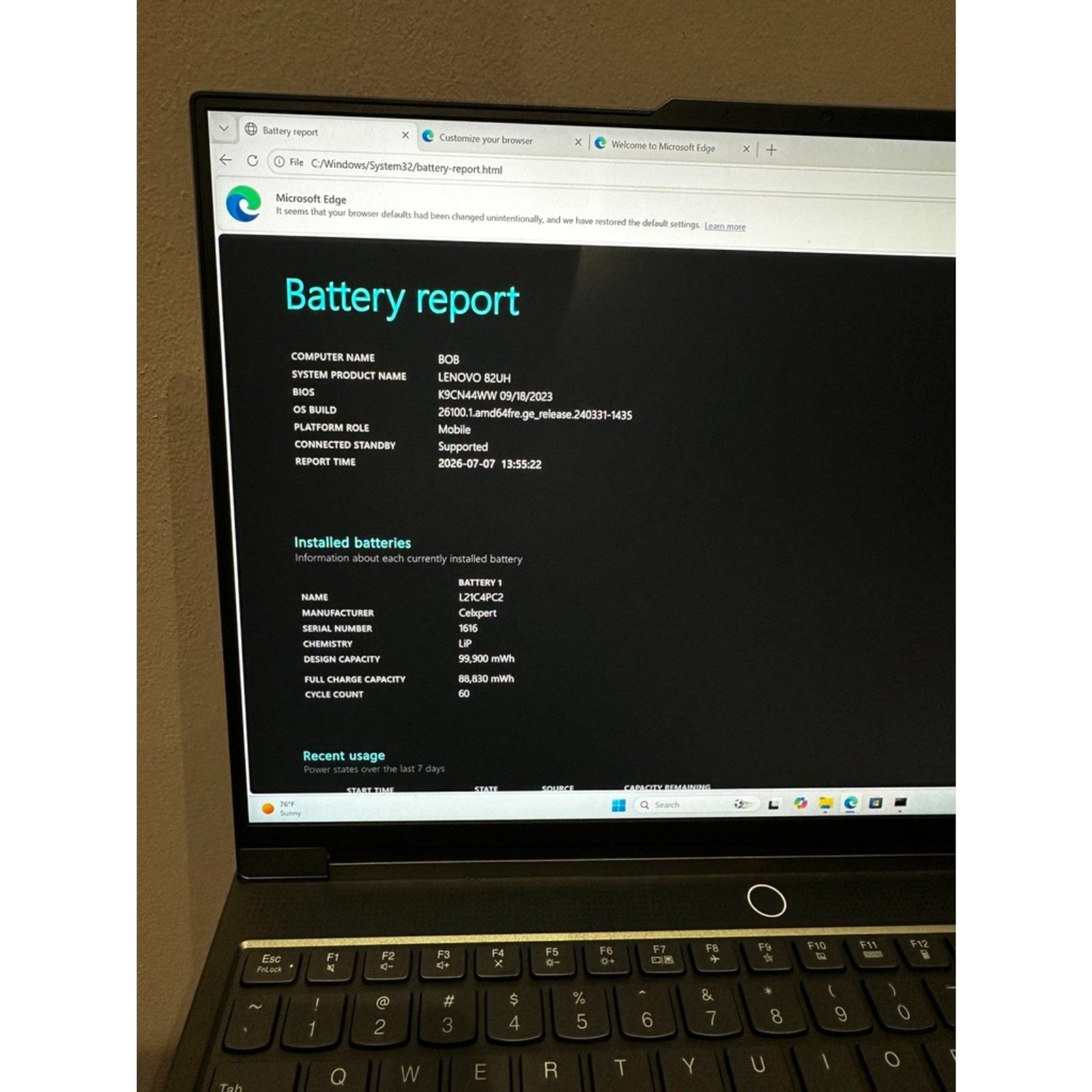 Lenovo Legion 7 16ARHA7 Ryzen 9 6900HX 32GB 2TB RX 6850M XT 16″