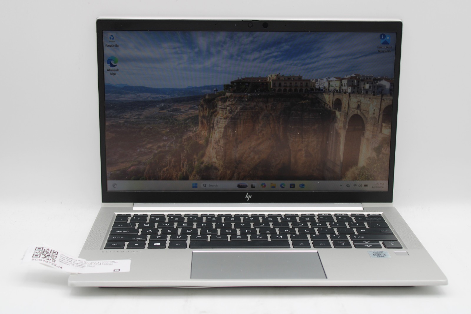 HP EliteBook 830 G7 _ i5-10310U @ 1.7 _ 8GB RAM _ 256GB SSD _ Win11H
