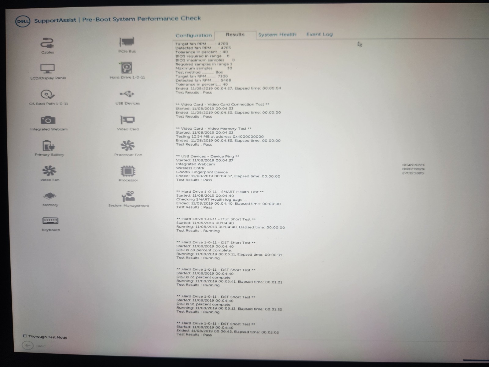 Dell XPS 13 7390 i7-10710U CPU @ 1.10GHz 8GB RAM 256GB SSD