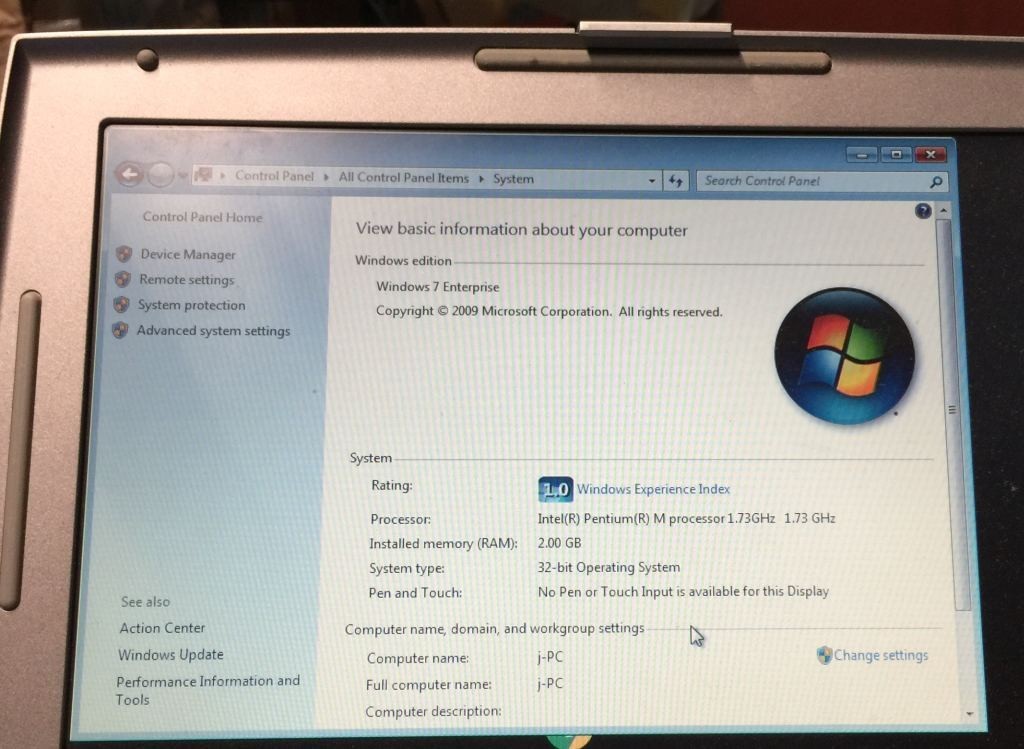 Dell D510 WinXP; 60GB HD; 2gig CDR; LPT & Serial New Battery *One Owner* WOW