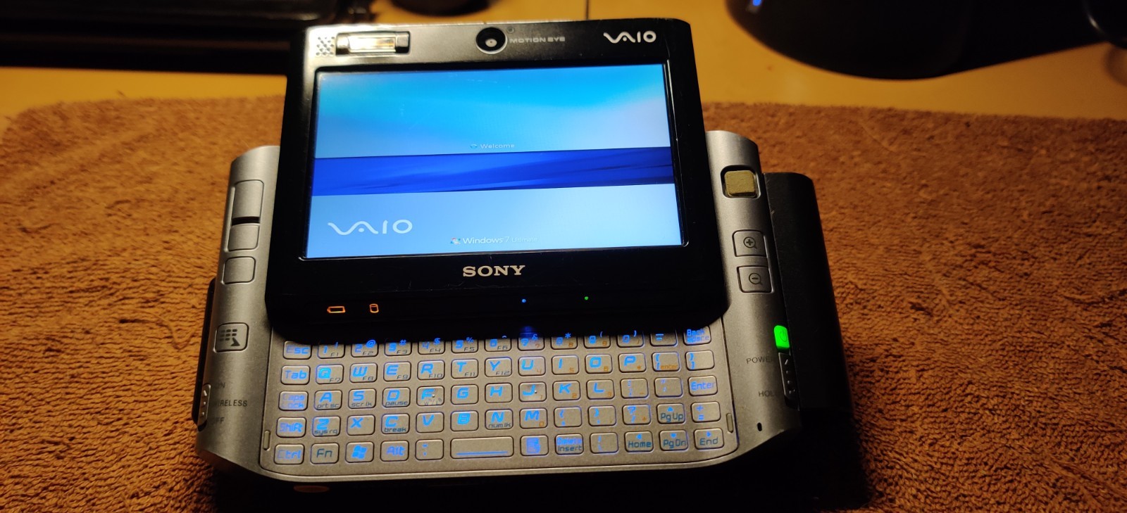 Sony Vaio VGN-UX280P MICRO COMPUTER WITH EVERYTHING WORKS GREAT See Video