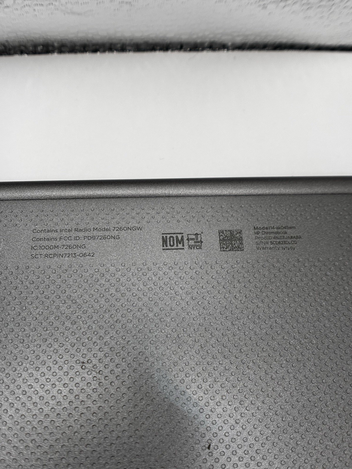 Pre-Owned HP Chromebook 14-a045wm 14″ Inch Display Intel Celeron Processor 4GB
