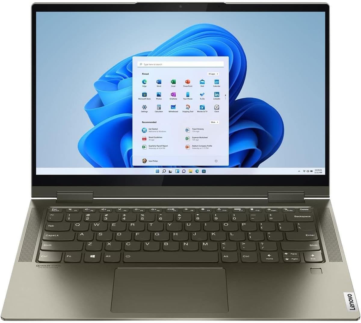 Lenovo Yoga 7i 2-in-1 14″ FHD Touch Laptop i5-1135G7 12GB RAM 512GB SSD W11 Dark